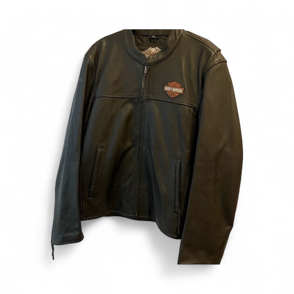 Harley-Davidson Men’s Genuine Leather Jacket – XL – Model 98112-06VL